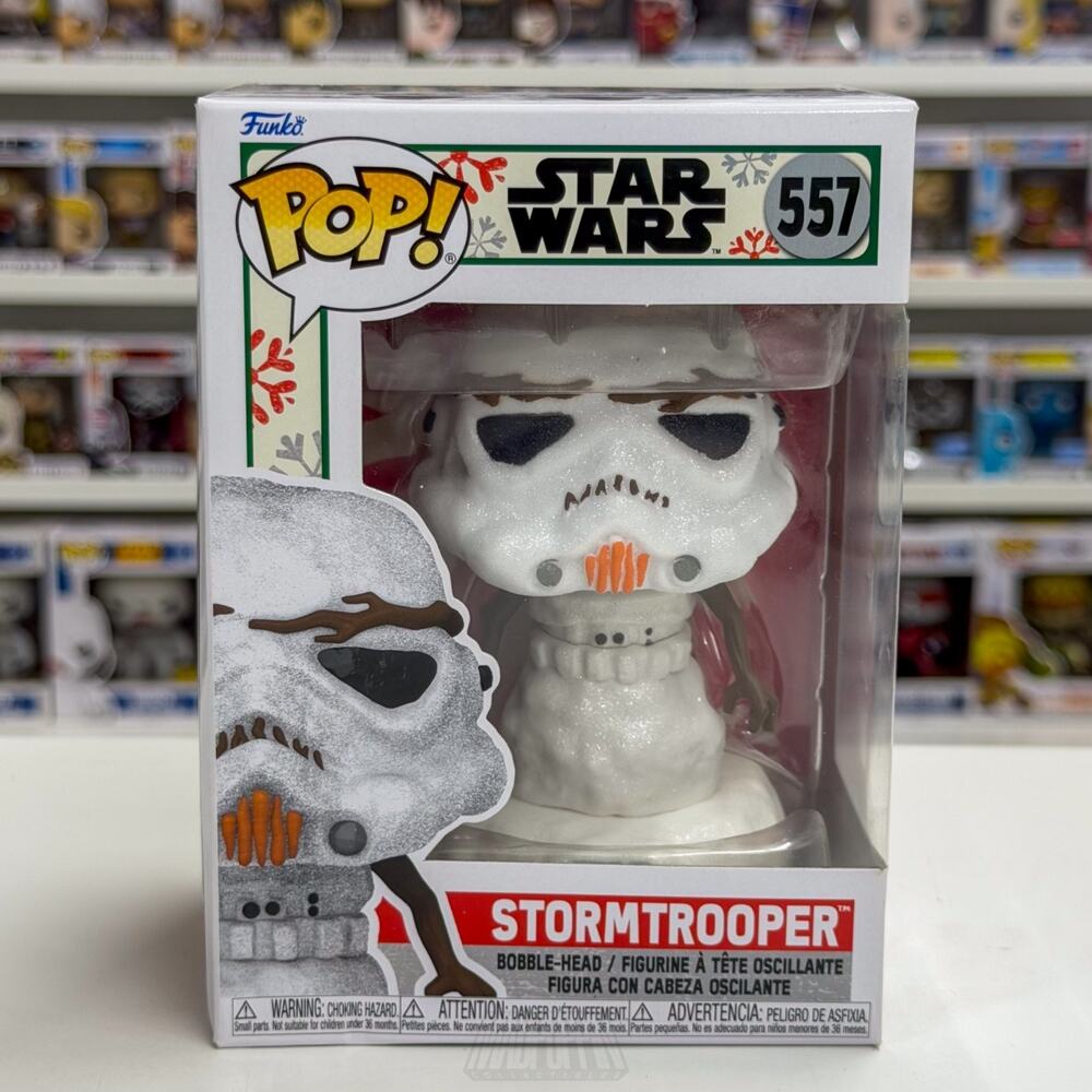 Funko Pop Star Wars Stormtrooper Christmas Snowman 557 Holiday Toy Vinyl Figure